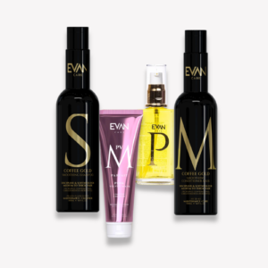 Zestaw COFFEE GOLD do włosów puszących się, suchych i wymagających wygładzenia