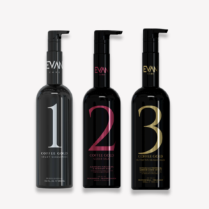 Coffee Gold: Kuracja Wygładzająca z Sealer Balm (Szampon + Sealer Balm + Maska)