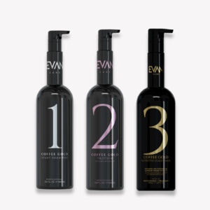 Coffee Gold: Profesjonalna Kuracja Regeneracyjna z Proteinami (Szampon na Start + Proteiny + Maska Utrwalająca)