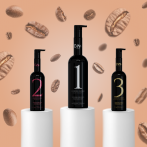 Coffee Gold: Kuracja Wygładzająca z Sealer Balm (Szampon + Sealer Balm + Maska)